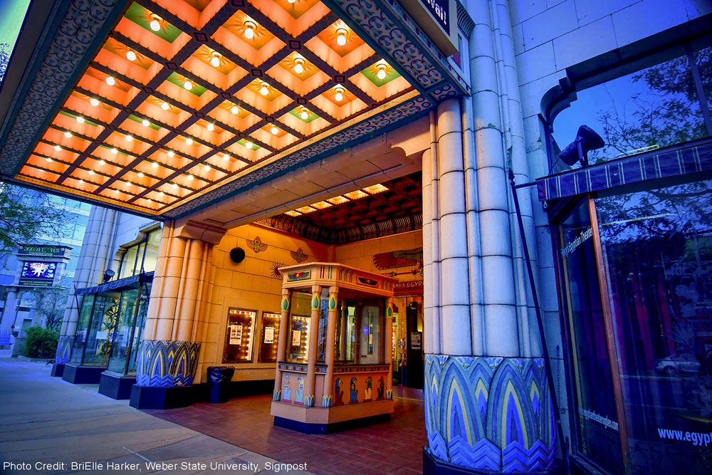Front Entrance of the theater